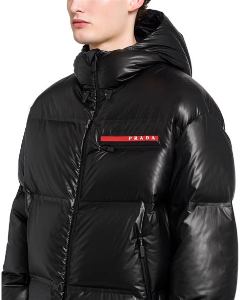 mens prada windbreaker|prada coat men's puffer.